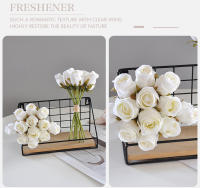 Bouquet De Rosas Rosa De 24CM Decoración Para El Hogar Propiedades Fotográficas Guía De Carretera Para Boda Flores Artificiales - details 13