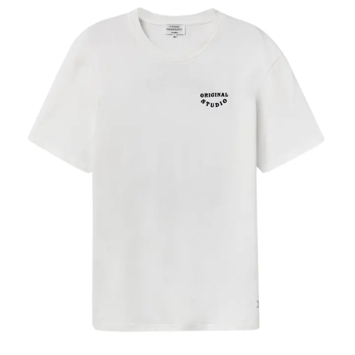 Camiseta moda Tiffosi para hombre 10053625 blanco - 1