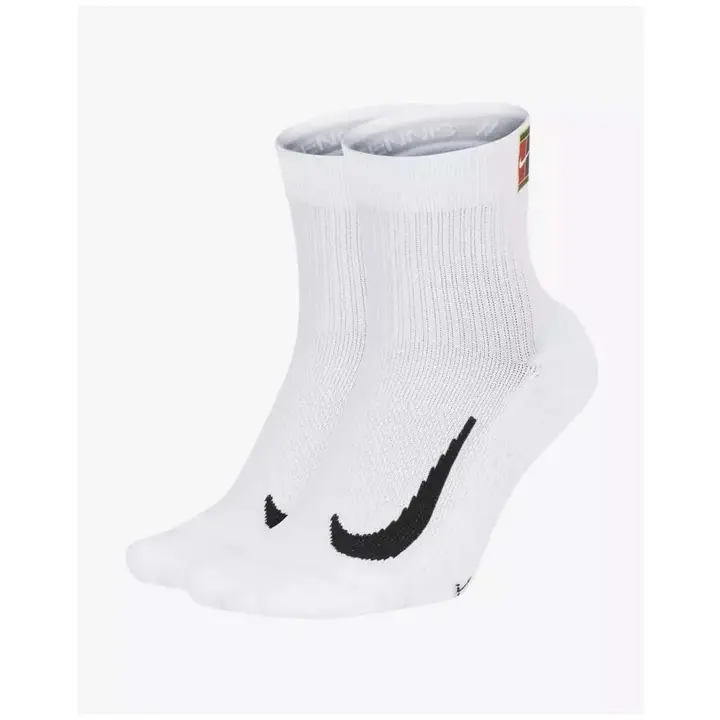 Calcetines Nikecourt Multiplier Max  Para Unisex En Color Blanco - 1