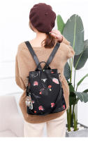 Mochila de moda para mujer, estilo coreano, moderna, de tela Oxford, antirrobo, con colgante - details 14
