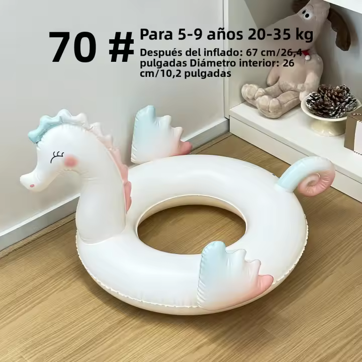 Flotador De Acorazado De Mariposa Inflable Para Niños Con Asa Para Adultos Flotador De Agua Para Piscina Y Playa De Verano - 1
