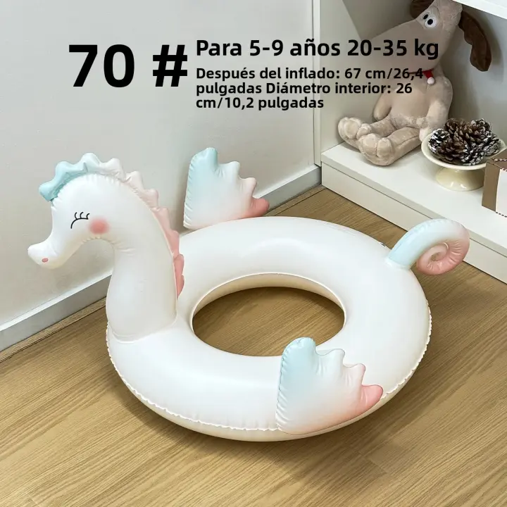 Flotador De Acorazado De Mariposa Inflable Para Niños Con Asa Para Adultos Flotador De Agua Para Piscina Y Playa De Verano - 1