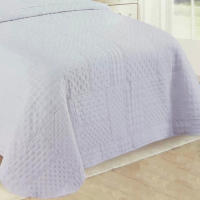 Vivid Torral - Colcha Bouti Verano Monaco Blanco Reversible + Fundas De Cojines* Poliéster, Fresquita, Transpirable, Diseño, Primavera, Verano - details 2