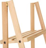 STARLEY-Estantería de 3 baldas minimalista marrón de madera  42 X 34 X 91 CM, Estantería Madera 3 Niveles - details 2