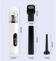 Aspiradora de mano powerful Coche: aspiradoras portátiles 7500mAh-Mini aspiradoras recargables USB inalámbricas with 3 filteros-Aspirador inalámbrico para mascotas Pelo Hogar Mattreesses - details 1