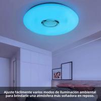 Lámpara De Techo LED RGB Bluetooth Compatible Regulable Para Decoración De Hogar 2800K-6500K Para Dormitorio Y Sala De Estar - details 0