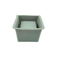 Moldes de silicona para macetas de hormigón, moldes para macetas de cemento para flores, decoración del hogar, decoraciones de jardín - details 0
