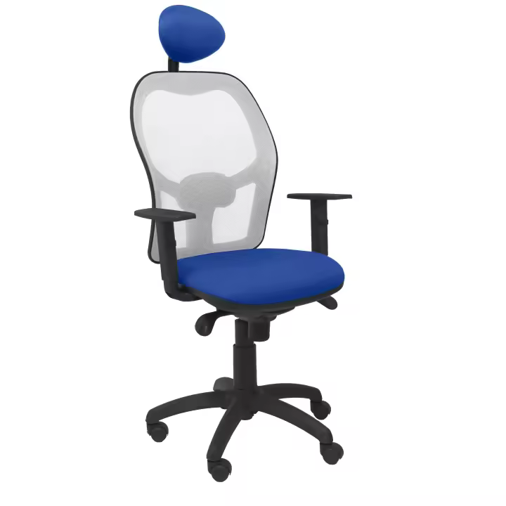 Silla de Oficina Ergonómica Piqueras Y Crespo con Malla Transpirable y Cabecero Fijo - 1