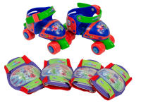 Set de Patines Infantiles mini Roller de 4 ruedas tallas 24-29 y Protecciones, con diseños exclusivos de Pj Masks (2940) Compuesto por rodilleras y coderas. Set completo y seguro. Calidad al mejor precio. De acuerdo a la normativa CE. +3 años - details 0