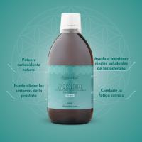 DIOXNATUR® Zinc Coloidal 500ml 20 ppm - Solución de Zinc en Forma Líquida - Botella de Vidrio Ámbar - details 0