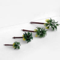 Modelo De Palmera Artificial En Plástico Para Escenario De Rainforest Hojas De Palma De Alta Calidad Figura Moderna Para Decoración - details 5