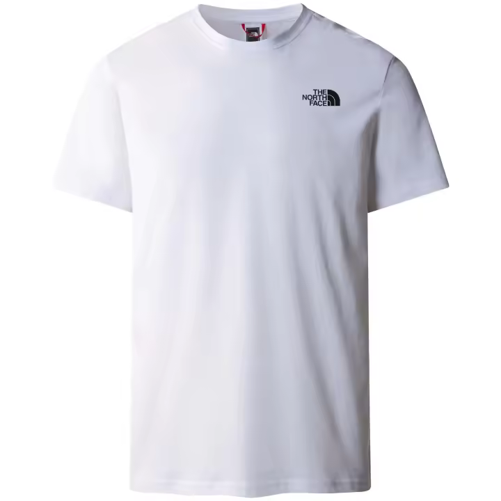 Camiseta de Manga Corta The North Face Mountain Out Line para unisex en color blanco - 1