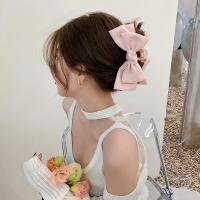 Grande Clip De Cabello Con Lazo Super Bonito Accesorio De Pelo De Alta Gama Para Mujer Adorno Geométrico Moda Para Compras - details 2