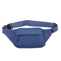 Bolsa De Cintura Para Hombres Y Mujeres Bolsa De Teléfono De Lona Gran Tamaño Con 3 Bolsillos Estilo Casual Para Viajes - details 6