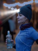 Gorro De Punto Negro Invierno Con Luz LED Recargable Por USB Sensor Sin Borde Lámpara De Cabeza Libre De Manos Regalo De Navidad - details 6