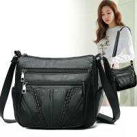 Bolso De Hombro Para Mujer Estilo Retro Y Sencillo Bolso Cruzado Versátil De Cuero PU Regalo Para Madre Casual Bolso Mensajero - details 2