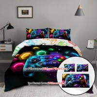 Juego De Colchón Y Fundas Para Cama 3PC Fragmento Espacial Funda De Edredón Y 2 Fundas De Almohada 100% Poliéster Amigable Con La Piel Materiales Suaves Para Hogar - details 0