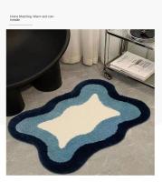 Alfombra De Baño Estilo Ins Antideslizante Y Resistente a Manchas Para Sala De Estar Y Dormitorio Alfombras Absorbentes De Poliéster 100% - details 6