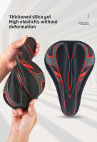 Sillín De Bicicleta 3D MTB GEL Para Hombres Y Mujeres Cubierta De Asiento De Carretera Accesorios De Ciclismo Piezas De Viaje Carbono - details 3