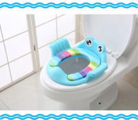 Asiento de entrenamiento de orinal para Bebé y Niño, taburete de paso ajustable con escalera, cómodo asiento de inodoro de dibujos animados para niño - details 10