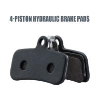 ZOOM HB876 Frenos De Disco Para Bicicleta Y Scooter Eléctrico Pastillas De Freno Hidráulico 4-pistones Placa De Fricción Accesorios De Aceite Para Ciclismo - details 0