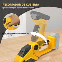 Podadora De Bricolaje 2-en-1 Cortacésped Eléctrico Sin Cable Con Kit De Trimmer De Barril Para Jardín Compatible Con Batería Dewalt 20V (No Incluida) - details 3