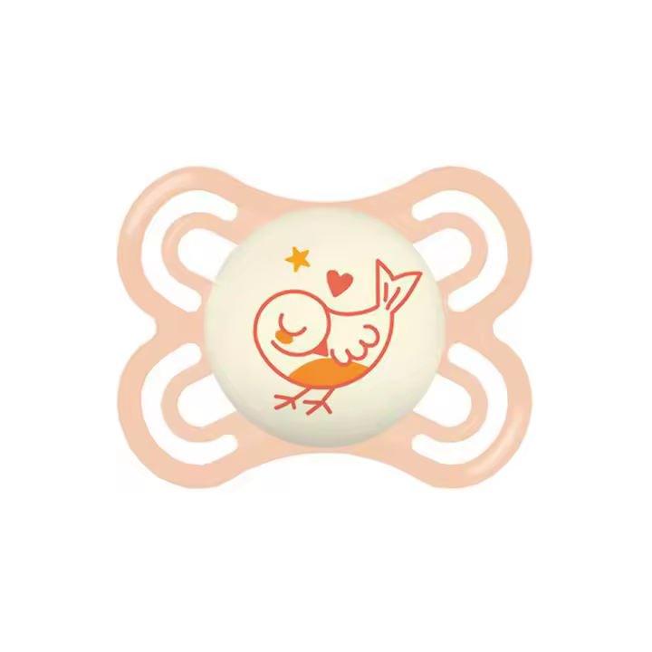 Mam Perfect Night Chupete Silicona Rosa 1U 0+ - 1