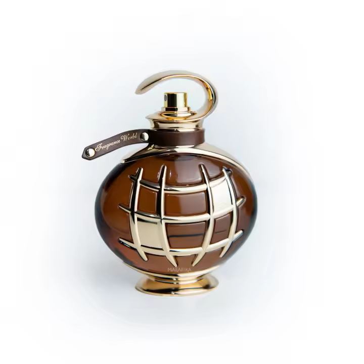Signature Brown Eau de Parfum 100 ml – Fragancia masculina de lujo por Fragrance World - 1
