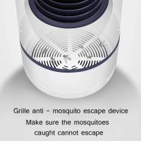 Lampara Eléctrica Repelente De Mosquitos Para Interior Atracción De Moscas Mini Trampa De Mosquitos Luz Con Succión - details 5