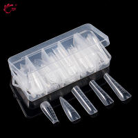 Set De 120 Piezas De Uñas Postizas Con Molde Doble Transparente Para Gel De Secado Rápido TP Molde Superior Para Extensión De Uñas - details 3