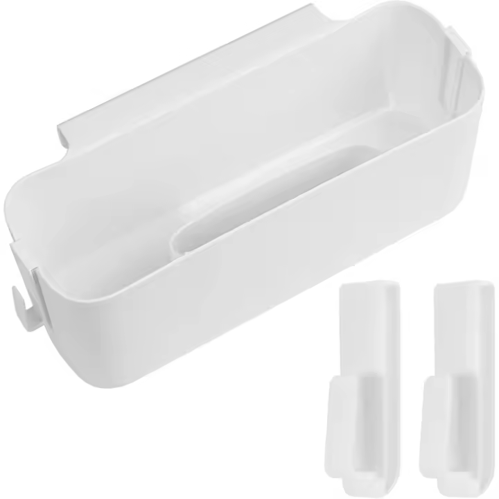 Bedside Hanging Storage Basket,Storage Rack Organizer Caddy for Home Office School Dormitory Room Desktop Bunk Bedside - 1