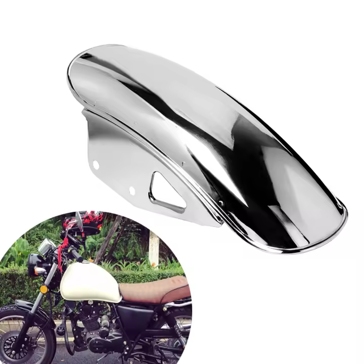 Nueva Guarda Lodo Delantero Para Motocicleta Guardabarros De La Rueda Cubierta De La Fachada Protector De Barro Para Suzuki GN125 GN250 - 1