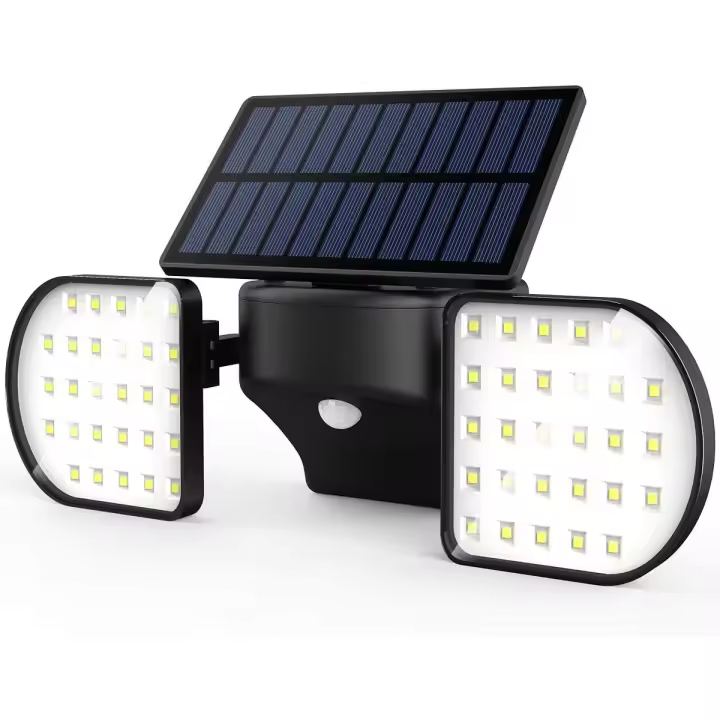 Luces solares para exteriores, luces de seguridad solares JBHOO de 56 LED - 1