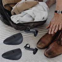 Pareja De Árboles De Zapatos Ajustables De Plástico Para Mujeres Y Hombres Negro Unisex Moda Formador Y Estirador De Calidad Superior - details 2
