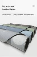 Alfombra Antideslizante De Diatomeas Absorbente Para Cocina Y Baño Alfombra Lavable Para Piso Con Diseño Impreso Resistente Al Desvanecimiento Para Adultos - details 5