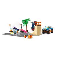 Juego De Bloques De Construcción Serie Ciudad Escena De Patrón De Calle Con Parque De Skate Assembly Regalo Para Niños - details 4