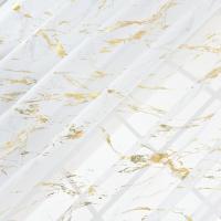 Cortinas De Gauze Translúcidas De 100x200cm Con Patrones De Mármol Dorado Y Plateado Diseño Bipartido Izquierdo Y Derecho Para Decoración De Ventanas Y Hotelería - details 7