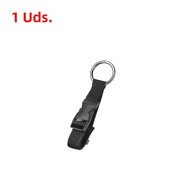 Cuerda De Equipaje Fija Para Viaje Con Hebilla De Libera Cinturón De Banda Portátil Para Mochila Exterior Con Arraigador De Chaqueta - 1