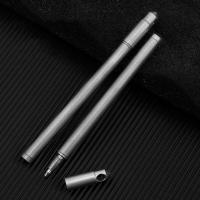 Mini Pluma De Bola De Titánio Portátil EDC Llavero Durable Para Escritura En Exteriores Camping Senderismo Sobrevivencia - details 0