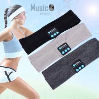 CincoGanas Auriculares Bluetooth Compatible Con Music Sport Headbands Para Hombre Y Mujer Con Micrófono Mascarilla Ocular Suave Bandas De Cabello Para Yoga - details 0