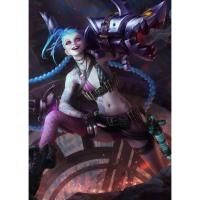 Póster De Pared HD De Liga of Legends Personajes Populares Xayah Rakan Yasuo KaiSa Ahri Jinx En Lienzo Para Decoración Del Hogar Arte Clásico Sin Marco - details 0