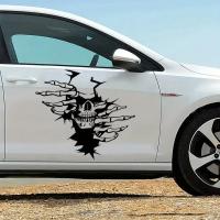 Pegatina De Modificación Personalizada Skull Tear Para Coche Decoración De Puerta De Automóvil Adhesivo Para Body Art - details 1