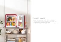 CREATE - RETRO FRIDGE 48L WOOD - Frigorífico, Estética Retro Vintage - details 1