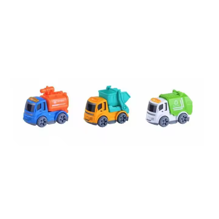 PACK 3 CAMIONES SERVICIO LIMPIEZA CIUDAD DE PANRITOS - 1