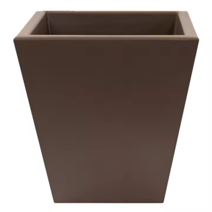 Wellhome Maceta ORION 50 BLANCO de Polietileno | Fácil Limpieza | Resistente a Impactos | Ideal para Interior y Exterior | 100% Reciclable | Peso Ligero | Capacidad 48L - 1