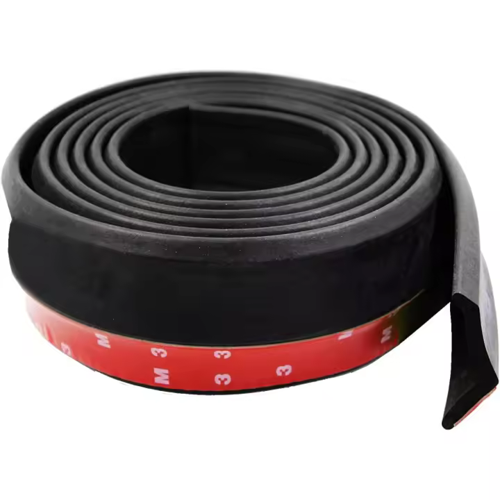 MIAUTO Aleron Delantero de Coche, Pegatina Protector, Parachoques Delantero, Protector Parachoques, Longitud 2.5m, Ancho 60mm, Universal - 1