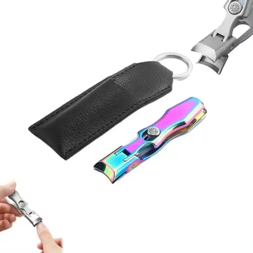 Steadilty Cortaúñas de acero inoxidable ultra afilado, cortaúñas de acero inoxidable ultra afilado, cortaúñas alemanes para hombres, cortaúñas para adultos, cortaúñas para personas mayores - 1
