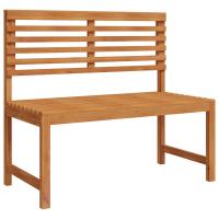 Banco de Jardín vidaXL 100x50x91 cm Madera Sólida de Acacia - details 1