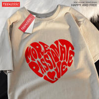 Camiseta Impresión Amor Masculina Y Femenina Casual Verano Algodón Tops Estilo Hip Hop Parejas Ropa Transpirable Camiseta Tee - details 16