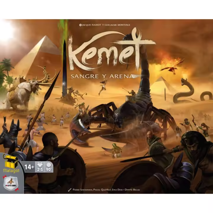 Kemet: Sangre y Arena - Juego de Mesa en Español - 1